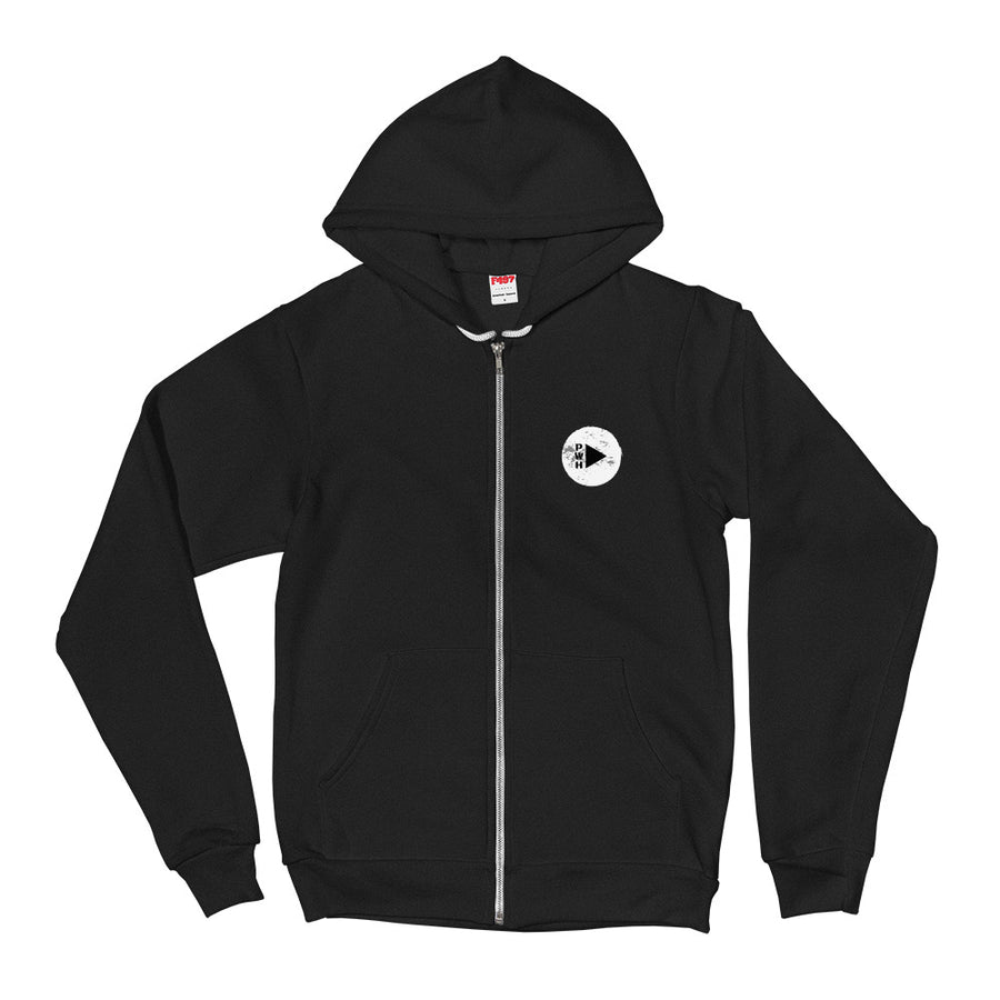 PLAY WAY HARDER ZIP HOODIE