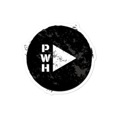 PLAY WAY HARDER LOGO STICKER - Play Way Harder