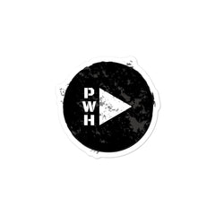 PLAY WAY HARDER LOGO STICKER - Play Way Harder